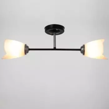 Люстра Лала 2х15Вт E27 черный 54х16х11см BayerLux