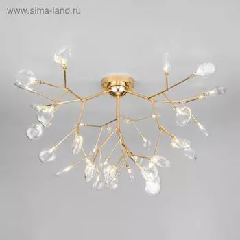 Люстра Lamella, 36x3Вт G4, цвет золото