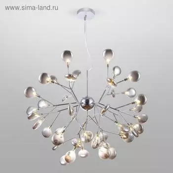 Люстра Lamella, 45x3Вт G4, цвет хром