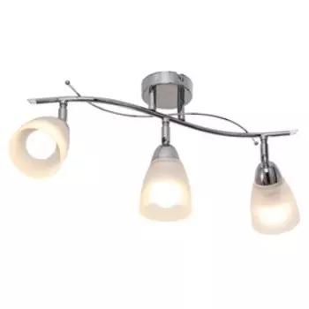 Люстра "Ланис" 3x40Вт E27 хром 50х10х25см.