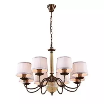 Люстра «Ланселот» 8x75Вт E27 бронза 40x60x30 см