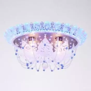 Люстра Лара 4х40Вт Е27 коричневый 54х54х26см