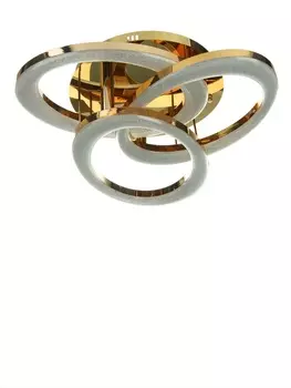 Люстра Laura 144 Вт LED 3000-6000К золото 58 см