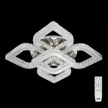 Люстра Lavita 100Вт LED хром 70x70x23,5 см