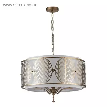 Люстра Leaf 5x40Вт E14, золото 55x55x135 см