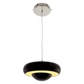 Люстра LED «Ирма», 1 лампа черная
