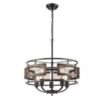 Люстра Legion, 5x60Вт E27 , цвет чёрный