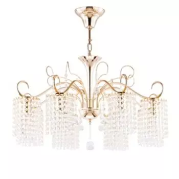 Люстра Leona 8x40Вт E14 золото