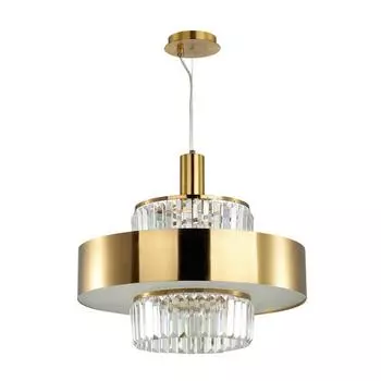 Люстра LEPART, 6x40Вт E14, цвет золото, IP20