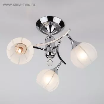 Люстра Libre 3x60Вт E27 хром
