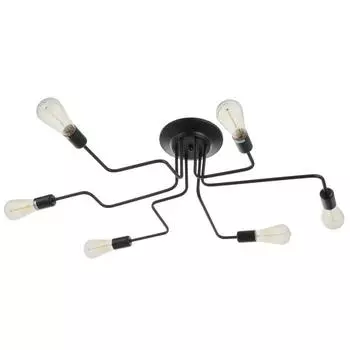 Люстра «Линии» 640 Вт Е27 черный 806518 см BayerLux