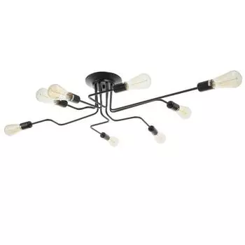 Люстра «Линии» 840W E27 черный 1077518 см BayerLux