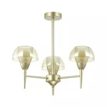 Люстра Lizbeth, 3x40Вт E14, цвет золото