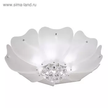 Люстра LOBO 6х40Вт G9, хром 57x17 см