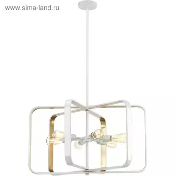 Люстра Lois 6x40Вт E27 цвет белый