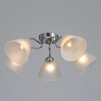 Люстра «Лорена» 5хЕ27 40 Вт хром 555536 см BayerLux