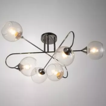 Люстра "Лоза" 6х60Вт Е27 хром