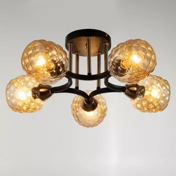 Люстра Светогор «Любовь» 560 Вт Е27 черный 535323 см