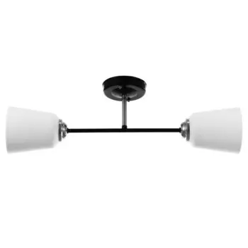 Люстра «Луч» 215 Вт Е27 МОДЕЛЬ: BR=00244 черный/белый