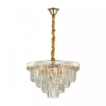 Люстра Lumion. Esm, 8х40Вт, E14, 775х500х500 мм, цвет золотой