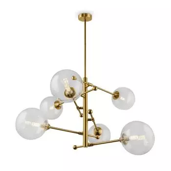 Люстра Maddison, 6x5Вт G9, цвет бронза