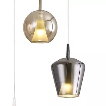 Люстра Mantra Elsa, E27, 3х20Вт, цвет золотой