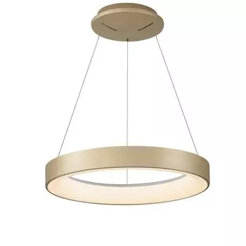 Люстра Mantra Niseko, LED, 2250Лм, 2700-5000К, 500 мм, цвет золотой