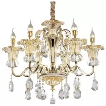 Люстра MANUELA 6x40Вт E14 золото 67x67x50см