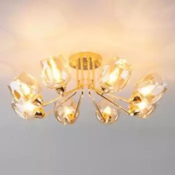 Люстра Marci, 8x40Вт E27, цвет золото