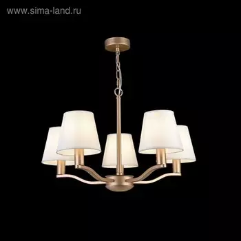 Люстра Marika 5x60Вт E14 золото
