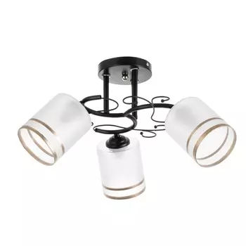 Люстра "Марти" 3хЕ27 40Вт черный 48х48х26 см