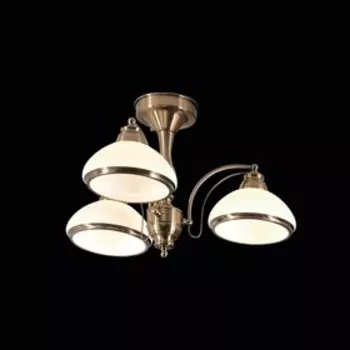 Люстра «Мартин», 3x75Вт E27, бронза 38x38x25 см