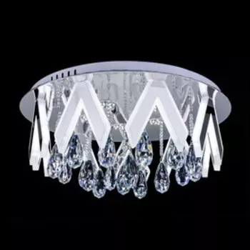 Люстра Maximus 87Вт LED хром 67x67x27 см