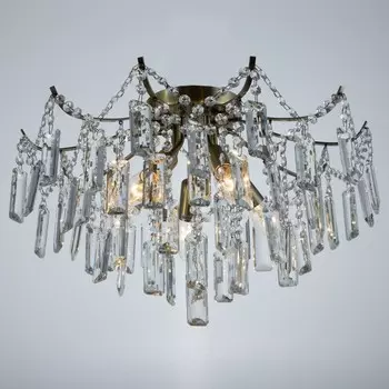 Люстра Md=33518/5 AB бронза 540 Вт E14 494933 см