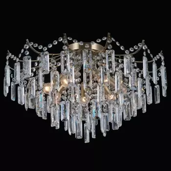 Люстра Md=33518/7 AB бронза 740 Вт E14 636337 см