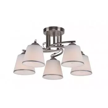 Люстра MD.0536-5-S SN, 5x60Вт E27, цвет никель