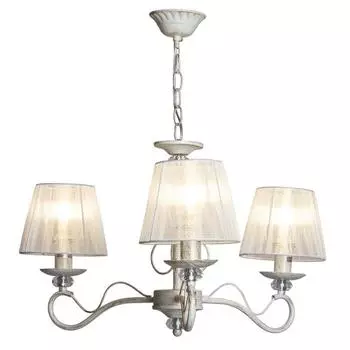 Люстра MD.0747-3-P WH, 3x60Вт E27, цвет белый