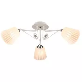 Люстра MD.3474-3-S WT, 3x60Вт E27, цвет белый