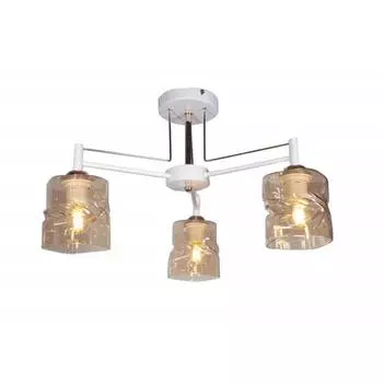 Люстра MD.4237-3-S BR+CH, 3x60Вт E27, цвет коричневый