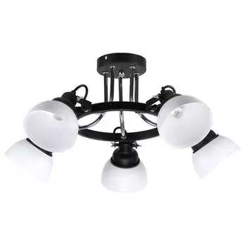 Люстра MD.51575-5-S BK, 5x60Вт E14, цвет чёрный