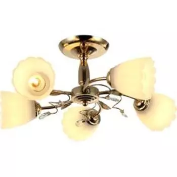 Люстра MD.AL-0003-5 FGD, 5x60Вт E27, цвет золото