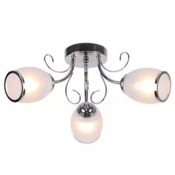 Люстра MD.AL-2013-3 CH, x60Вт E27, цвет хром