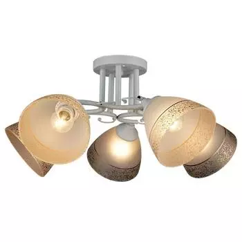 Люстра MD.QH-0049-5 WH, 5x60Вт E27, цвет белый