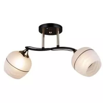 Люстра MD.QH-0061-2 BK, 2x60Вт E27, цвет чёрный