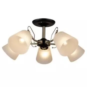 Люстра MD.QH-0062-5 BK, 5x60Вт E27, цвет чёрный