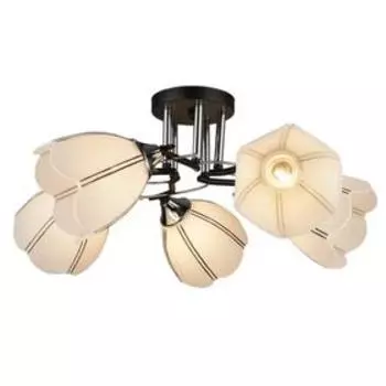 Люстра MD.QH-0066-5 BK, 5x60Вт E27, цвет чёрный