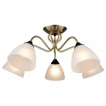 Люстра MD.QH-0069-5 AB, 5x60Вт E27, цвет бронза