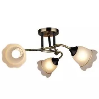 Люстра MD.QH-0072-3 AB, 3x60Вт E27, цвет бронза