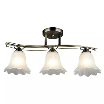 Люстра MD.QH-0073-3 AB, 3x60Вт E27, цвет бронза