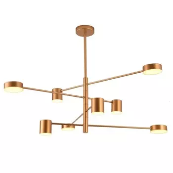 Люстра «Мекли», размер 100x90 см, LED 4x6Вт,+4x8Вт, 3000K